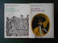 CONSTANTIN C. GIURESCU - ISTORIA ROMANILOR 2 volume (cu dedicatie si autograf) foto