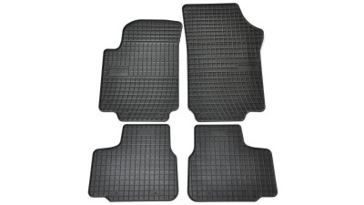 Set covorase auto din cauciuc Vw Up! 2011-, Skoda Citigo 2012-2019, Seat Mii 2011-2019, Negre, presuri BestAutoVest, negre, 4 buc. AutoDrive ProParts foto