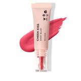 Cumpara ieftin Blush lichid cremos 2in1 pentru un look natural stralucitor Cheek Kiss Vegan, Temptation