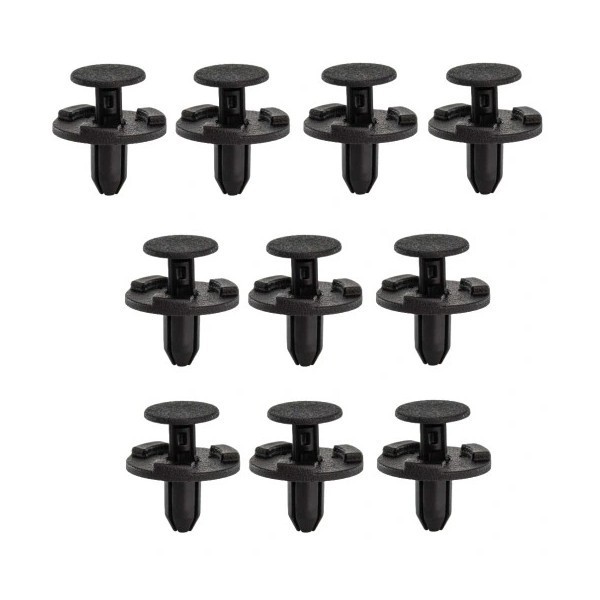 Set 10 clema fixare plastic Suzuki Grand Vitara (Jt), Grand Vitara Xl-7, Jimny (Fj), Swift (Sg), Sx4 (Ey/Gy), Sx4 S-Cross, sub scut sasiu, bara si or