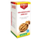Ulei de nuci presat la rece Dr Herz 50 ml - Omega-3, Omega-6, Piele, Creier, Imunitate