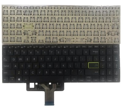 Tastatura Laptop, Asus, VivoBook 15 X521, X521IA, X521FA, X521FL, X521EA, X521EQ, X521UA, X521IA, X521JQ, cu iluminare, layout US foto