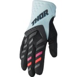 MBS Manusi dama motocross Thor Spectrum, negru/albastru-deschis, L, Cod Produs: 33310236PE