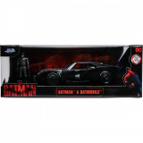 Set masina si figurina din metal, Jada, Batman si Batmobile 2022, 1:24