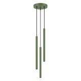 Lampă Suspendată Arche 3P Verde Măsliniu