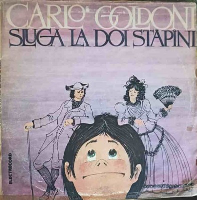 Disc vinil, LP. SLUGA LA DOI STAPANI. SET 2 DISCURI VINIL-CARLO GOLDONI-219517 foto