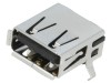 Soclu USB A THT 90&deg; pentru PCB, TE Connectivity