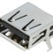 Soclu USB A THT 90&deg; pentru PCB