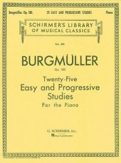 Twenty-Five Easy and Progressive Studies for the Piano, Op. 100: Piano Solo