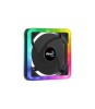 Ventilator Aerocool Edge14 120mm aRGB 12LED anti-vibratii 1200RPM