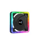 Ventilator Aerocool Edge14 120mm aRGB 12LED anti-vibratii 1200RPM