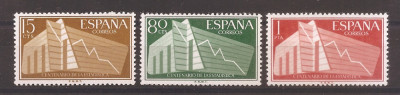 Spania 1956 - 100 de ani de la Statistica Națională, MNH foto