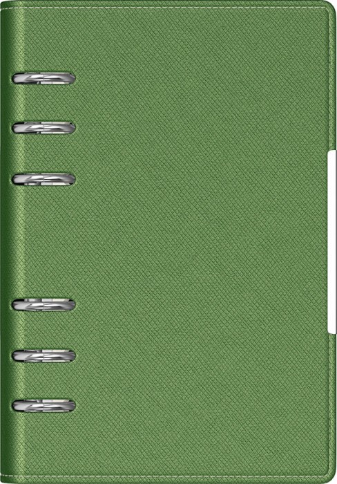 Agenda organizer B6 cu 6 inele verde inchis
