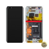 Display cu Touchscreen Honor Magic5 Pro cu Rama si Acumulator Verde (Meadow Green) Service Pack 0235AFDK