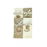 Cumpara ieftin Set 4 Prosoape de Bucatarie, Coffee - PB05