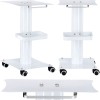 Ajutor Coafor/Cosmetica Enzo, Mobil, Universal, 67cm, Alb, Metalic, Raft, Outlet (Zgarieturi)