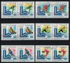 GUINEEA-BISSAU 1980 - Sport, Jocurile Olimpice de iarna /serie completa, perechi, Stampilat