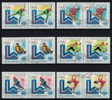 GUINEEA-BISSAU 1980 - Sport, Jocurile Olimpice de iarna /serie completa, perechi, Stampilat