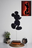 Cumpara ieftin Aplică de perete LED decorativă Mickey Rosu 32x50 cm