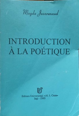 INTRODUCTION A LA POETIQUE-MAGDA JEANRENAUD-237963 foto