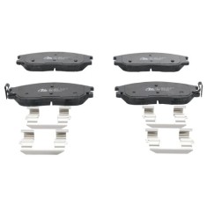 Set placute frana fata ATE, Hyundai Terracan (Hp), 06.2001-03.08; Ssangyong Rodius II, 06.2013-, Rodius, 05.05-, Fata; puntea fata