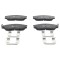 Set placute frana fata ATE, Hyundai Terracan (Hp), 06.2001-03.08; Ssangyong Rodius II, 06.2013-, Rodius, 05.05-, Fata; puntea fata