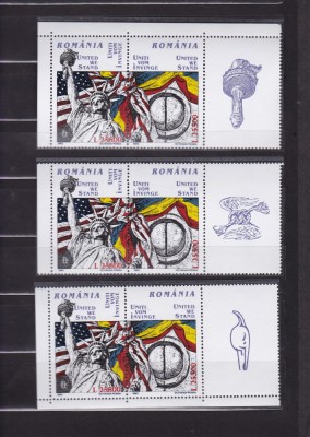 2002 LP 1581 a UNITI VOM INVINGE 3 VINIETE DIFERITE MNH foto