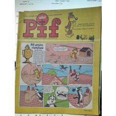 Revista Pif nr.1221/1968, text in limba franceza