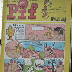 Revista Pif nr.1221/1968, text in limba franceza