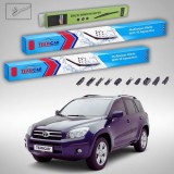 Cumpara ieftin Ștergătoare Toyota RAV4 A3 XA30 2006-2012 | Set Față și Spate Flat Premium &ndash; TeamCar&reg;
