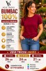 Tricouri 100% bumbac, S, Rosu