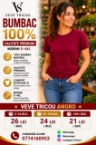 Tricouri 100% bumbac