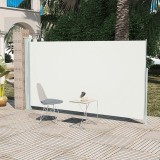 Paravan pentru Curte și Terasă Lateral 160 x 300 cm Crem, vidaXL