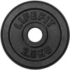 Disc Greutate Dhs Otel, 2.5 Kg, Negru Ultimate FactoryBikes