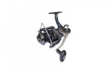 Mulineta Crap Eastshark XY7000 Baitrunner, 10 Rulmenti, Tambur Aluminiu + Rezerva, 490m, Negru/Gri