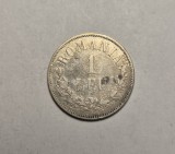 1 leu 1874 Piesa Frumoasa