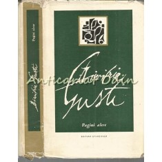 Pagini Alese - Dimitrie Gusti - Tiraj: 4155 Exemplare