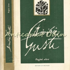 Pagini Alese - Dimitrie Gusti - Tiraj: 4155 Exemplare