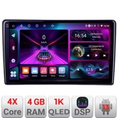 Navigatie universala 2din 9 inch 4+64 InCell Display 1K Android Waze USB Navigatie Internet Youtube Radio A-2din-2 CarStore Technology