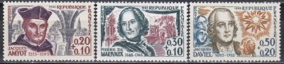 Franta 1963 - Bărbați celebri, MNH foto