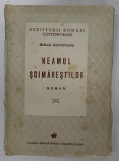 NEAMUL SOIMARESTILOR , roman de MIHAIL SADOVEANU , EDITIE INTERBELICA