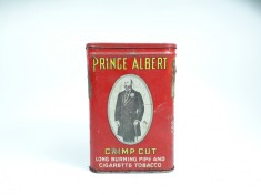 i Cutie veche de tabla pentru tutun de pipa sau tigari Prince Albert USA