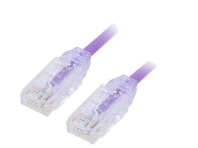 Patch Cord UTP Cat6 LSZH Violet 5m foto