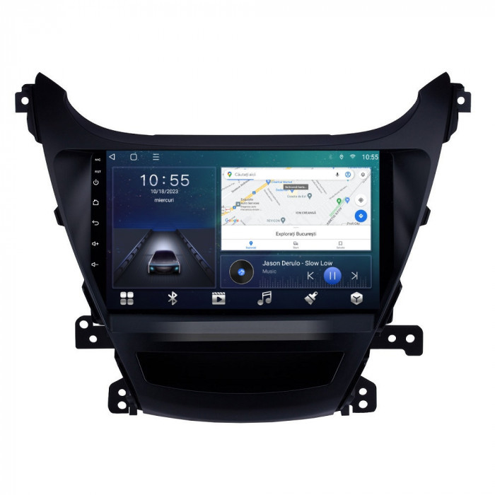 Navigatie dedicata cu Android Hyundai Elantra V 2014 - 2016, 2GB RAM, Radio GPS