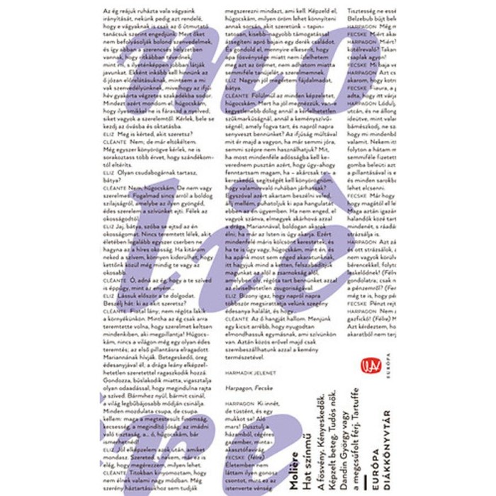 Hat sz&iacute;nmű - Eur&oacute;pa Di&aacute;kk&ouml;nyvt&aacute;r - Moli&egrave;re