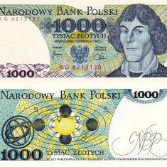 POLONIA 1.000 zlotych 1982 UNC!!!