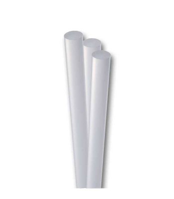 Rezerva de plastic transparent pentru pistol de lipit 11x300mm Chrome foto