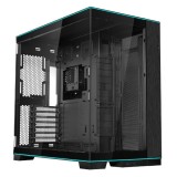 Carcasa lian li o11 dynamic evo mid tower rgb negru tempered glass sloturi expansiune 7