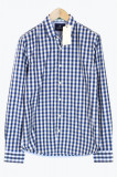 Camasa barbati din bumbac cu imprimeu in carouri albastru S, Albastru, S INTL, S (Z200: SIZE(3XSL &rarr; 5XL)), Scotch &amp; soda