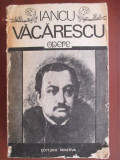 Opere-Iancu Vacarescu